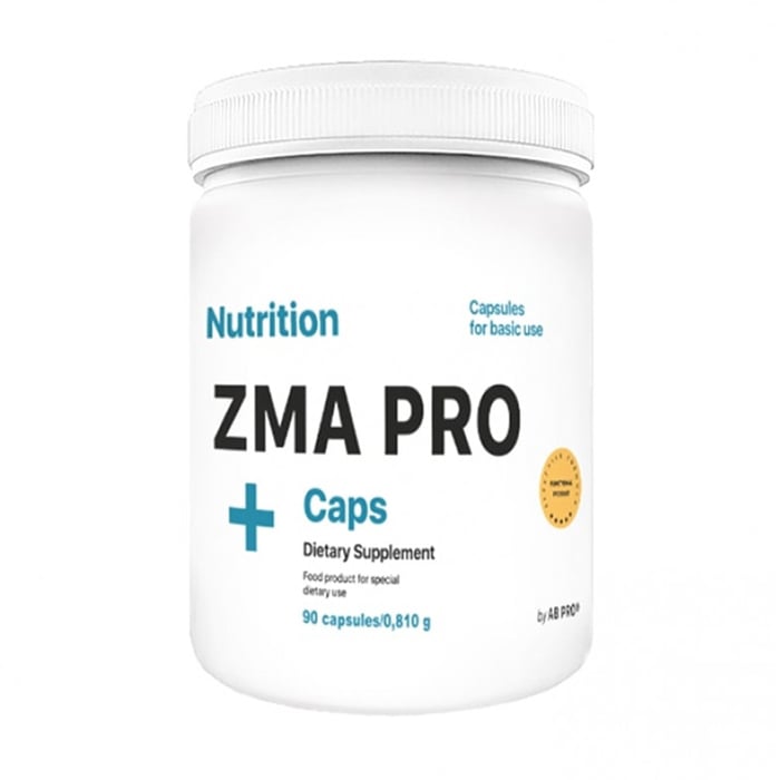 Стимулятор тестостерону AB PRO Zma Pro + Caps, 90 капсул